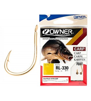 OWNER előkötött pontyozó horog 50330 CUT GURE - 1