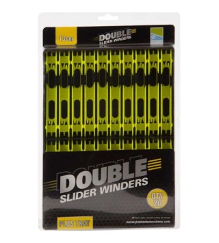 PRESTON Double Slider Winders szerelékes létra 13cm Yellow