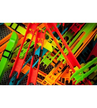 PRESTON Double Slider Winders szerelékes létra 13cm Yellow