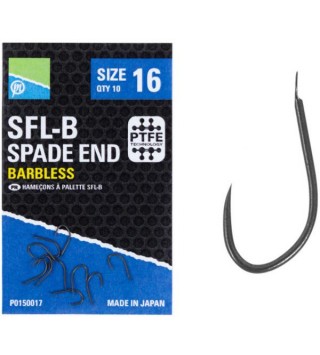 PRESTON SFL-B Hooks lapkás horog Size 14