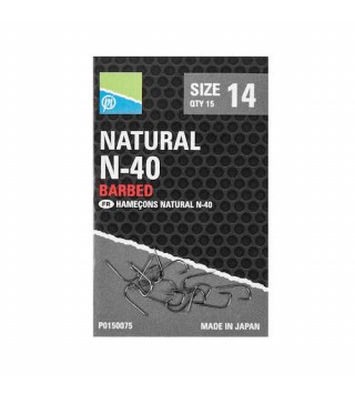 PRESTON N40 Hook lapkás horog - 12