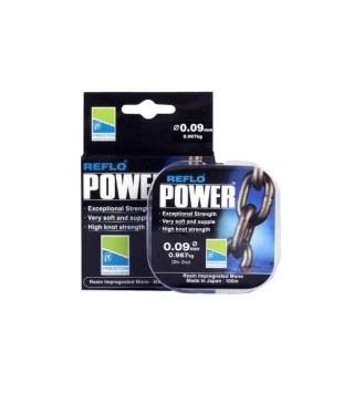 PRESTON REFLO Power előkezsinór 100m - 0.24 mm