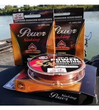 TOP MIX Power Sinking 8 szálas feeder fonott zsinór 0,12mm