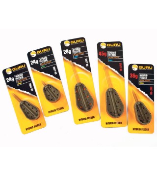 GURU Hybrid Feeder Inline method kosár Small - 18g