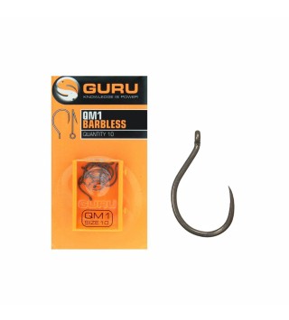 GURU QM1 horog 10 (Barbless/Eyed)