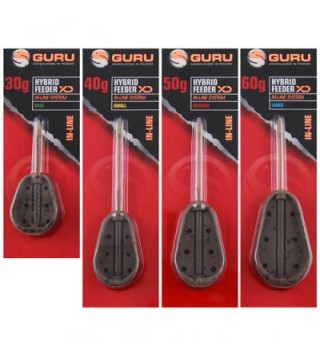 GURU Extra Distance Hybrid Feeder method kosár - Small 40g