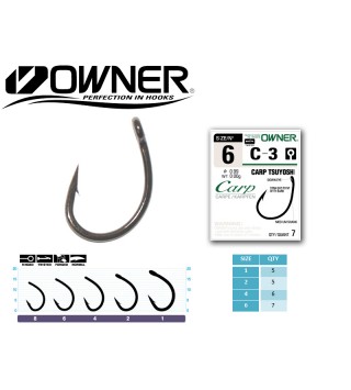 OWNER CARP C-3 53263 füles horog - 6