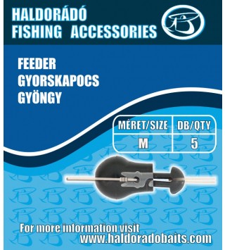 Haldorádó Feeder Gyorskapocs Gyöngy (M)