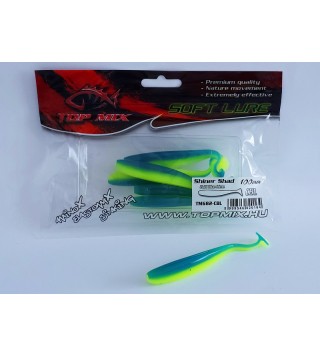 Top Mix Shiner Shad gumihal Cold Blue-Lime 100 mm 