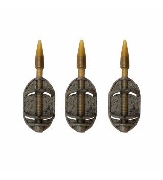 PRESTON ICS In-line Dura Flat Method kosár - Medium 30g