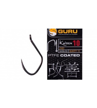 GURU Kaizen Eyed horog 18 (Barbless/Eyed)