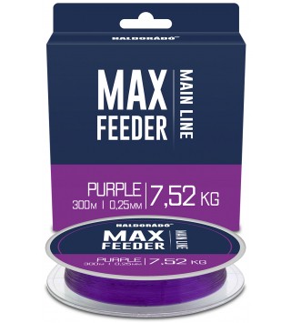 Haldorádó MAX Feeder Purple zsinór 0,25mm / 300m - 7,52 kg