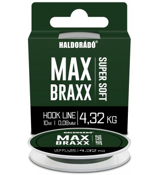 Haldorádó Max Braxx - Super Soft Hook Line fonott zsinór 0,08 mm - 4,32 kg