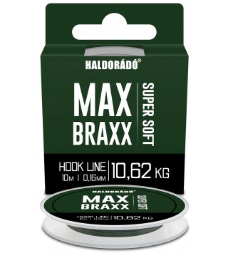 Haldorádó Max Braxx - Super Soft Hook Line fonott zsinór 0,16 mm - 10,62 kg