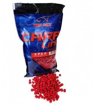 TOP MIX Carp Line etető pellet 8mm - Eper