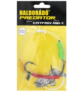 Haldorádó Catfish Rig 4 - Élőhalas előke ˝Haarmontage˝