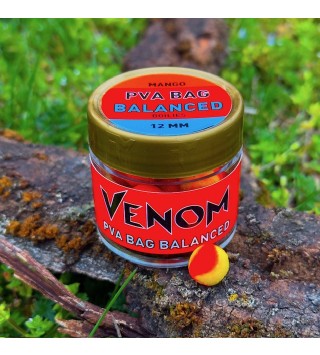 Feedermánia Venom PVA Bag Balanced Boilies - Mango 12mm