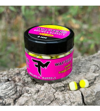 Feedermánia Wafters Twisted Boilies & Barrels 8 mm Sweet Pineapple