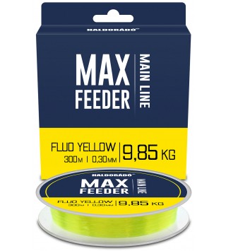 Haldorádó MAX Feeder Fluo Yellow zsinór 0,30mm / 300m - 9,85 kg