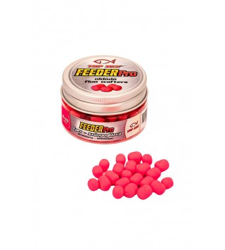 TOP MIX Feeder PRO Oldódó Fluo Wafters - Eper, Szúnyoglárva