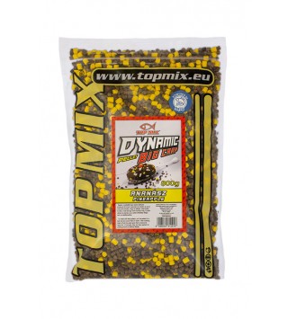 TOP MIX Dynamic BIG Carp etető pellet, Ananász
