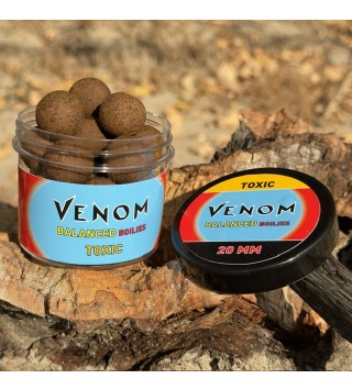 Feedermánia Venom Balanced Boilies Toxic 20 mm